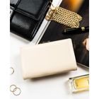 Portfel, skóra naturalna i ekologiczna, kwiatowy wzór, Peterson