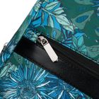 Portfel, zielono-niebieski, skórzany, Rovicky