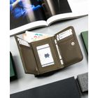 Portfel, zielony, skóra ekologiczna, 4U Cavaldi