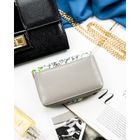 Portfel, zielony, skórzany, Peterson