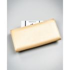 Portfel, złoty, skóra ekologiczna, 4U Cavaldi