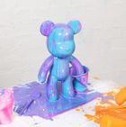 Pour Palz, miś do artystycznego malowania, jagodowa eksplozja