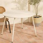 Progarden, okrągły stolik tarasowy, stalowy, 40-70 cm