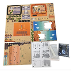 QBI, Egipskie Piramidy, miniaturowy telewizor retro, podświetlenie LED, puzzle 3D, 89 elementów