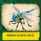 QBI, Insekty, Ważka, klocki konstrukcyjne, 176 elementów