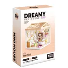 QBI, miniaturowy domek LED, łazienka, puzzle 3D, 101 elementów
