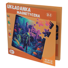 QBI, Podmorskie przygody, puzzle magnetyczne, 16+20+25 elementów