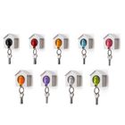 Qualy, Budka, wieszak na klucze, biało-czarny, 10091 WH-BK