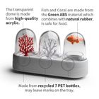 Qualy, Ocean, zestaw słoików na przyprawy, wykałaczki, 10383CG