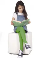 Rajsyopy dziewczęce, zielone, 40 DEN, Yoclub