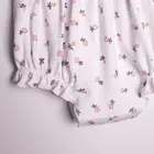 Rampers dziewczęcy, biały, Nicol