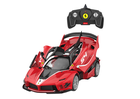 Rastar, Ferrari FXXK EVO, klocki konstrukcyjne, pojazd zdalnie sterowany, czerwony, 1:18, 88 elementów