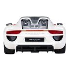 Rastar, Porsche 918 Spyder Performance, pojazd zdalnie sterowany, biały, 1:14