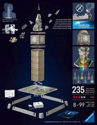 Ravensburger, Iconics, Big Ben, puzzle 3D LED, 224 elementy