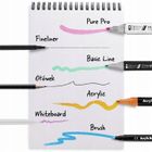 Rawmark, blok do markerów, A4, 40 arkuszy, 200gsm, 1 szt.