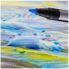 Rawmark, markery akrylowe brush, 7 kolorów