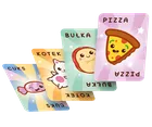 Rebel, Bułka, Kotek, Pizza, gra familijna