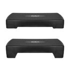 Rebel, step do aerobiku i ćwiczeń fitness, 2 stopnie, czarny, 68 cm, RBA-3228-BK
