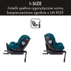 Recaro, Salia 125, I-Size, fotelik samochodowy, 0-18 kg, Select Teal Green
