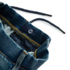 Regulowane jeansy pull on z przetarciami Cool Club