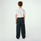 Regulowane jeansy z szeroką nogawką carpenter Cool Club