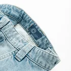 Regulowane spodnie jeansowe wide leg Cool Club