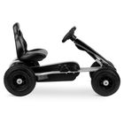 Ricokids, gokart dziecięcy na pedały, czarny, do 30 kg, RK-591