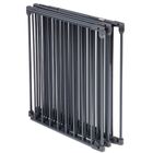 Ricokids, kojec dla dzieci, metalowy, 6-paneli, czarny