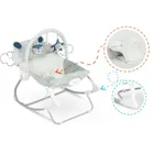 Ricokids, leżaczek bujaczek z wibracją, szary