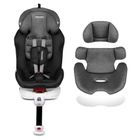 Ricokids, Stigo, fotelik samochodowy z daszkiem, obrotowy 360°, 0-36 kg, szary