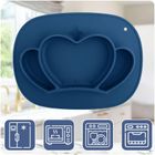 Ricokids, talerzyk dla dzieci silikonowy do karmienia, korona