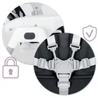 Ricokids, Tulo, krzesełko do karmienia, czarne