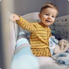 Ricokids, warkocz, ochraniacz do łóżeczka, niebieski, 3m