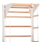 Rinagym, drewniana drabinka gimnastyczna, Kombi 2, biały