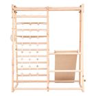 Rinagym, drewniana rama gimnastyczna, Classic, naturalny