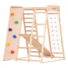 Rinagym, drewniana rama gimnastyczna, naturalny