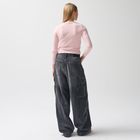 Różowa koszulka z długim rękawem NOWEAR