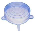 Ruhhy, pokrywki silikonowe, 6 szt.