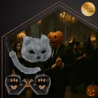 Ruhhy, strój kota, szary, 4 elementy