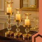 Ruhhy, świecznik, lampion, złoty, 3 szt.