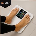 Ruhhy, waga łazienkowa, LCD-analityczna, biała