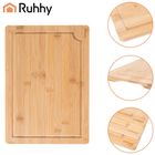 Ruhhy, zestaw desek bambusowych do krojenia, ze stojakiem, 3 szt.