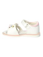 Sandały dziewczęce, białe, American Club