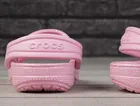 Sandały dziewczęce, różowe, Crocs Classic Glitter