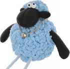 Saska Garden, dekoracja wiosenna, baranek siedzący, niebieski, 10+25 cm