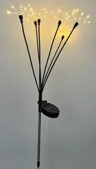 Saska Garden, lampa solarna, dmuchawiec, 60 LED, 72 cm