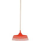 Saska Garden, Retro, grabie ogrodowe do liści, pomarańczowe, M