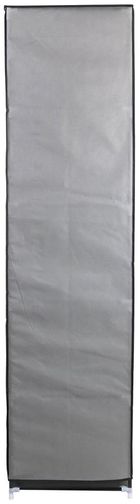 Saska Garden, szafa tekstylna, szara, 175-133-43 cm, 28873