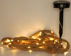 Saska Garden, sznur jutowy z lampami solar, 60 led, 4.5 m