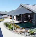 Saska Garden, żagiel przeciwsłoneczny, ogrodowy, szary, 3-2m